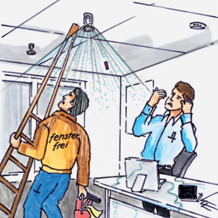 Figure Problems Damage Sprinkler