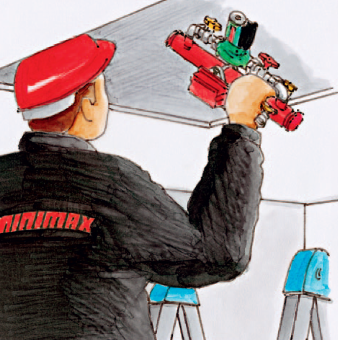 Scope of services for the functional test of flow detectors