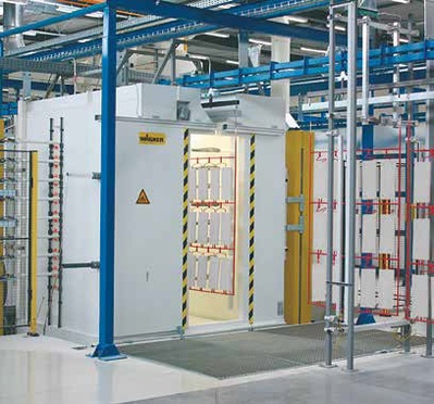 Powder coating systems