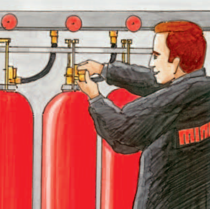 Scope of service special extinguishing systems
