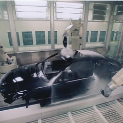 Wet paint-spray systems