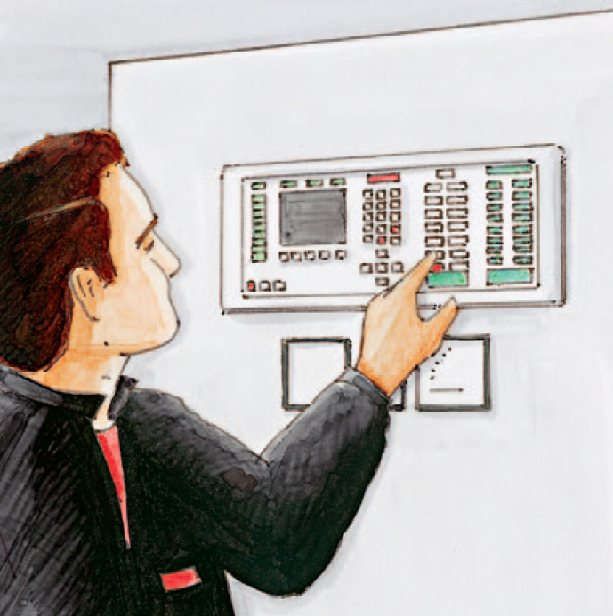 Strömungsmeldertests mittels Zonecheck
