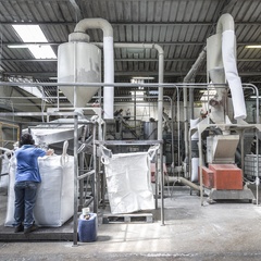 Pneumatic suction and conveyor systems