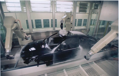 Wet paint-spray systems