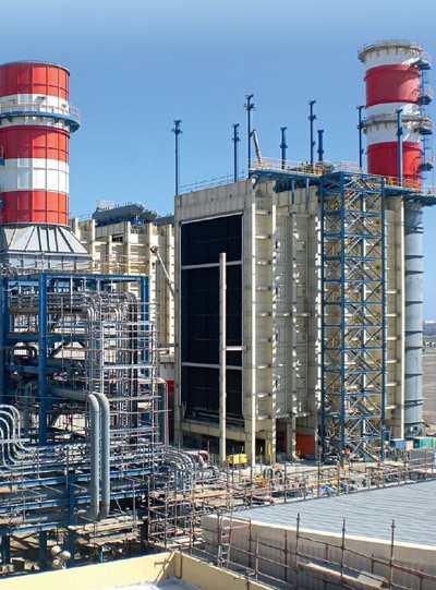 Boiler houses with waste heat boilers