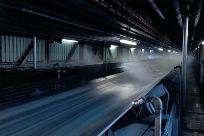 Coal conveyor-belt systems