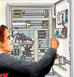 Service Specifications with retrofitting of the ESS 5000 M+ control cabinet