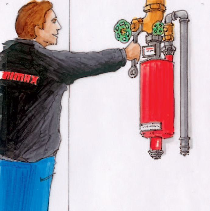 Leistungsumfang bei der Nachrüstung von Entwässerungseinheiten